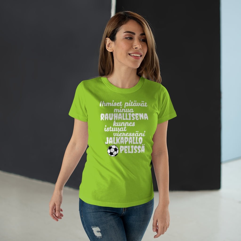 Rauhallisena kunnes naisten t-paita - FourFan