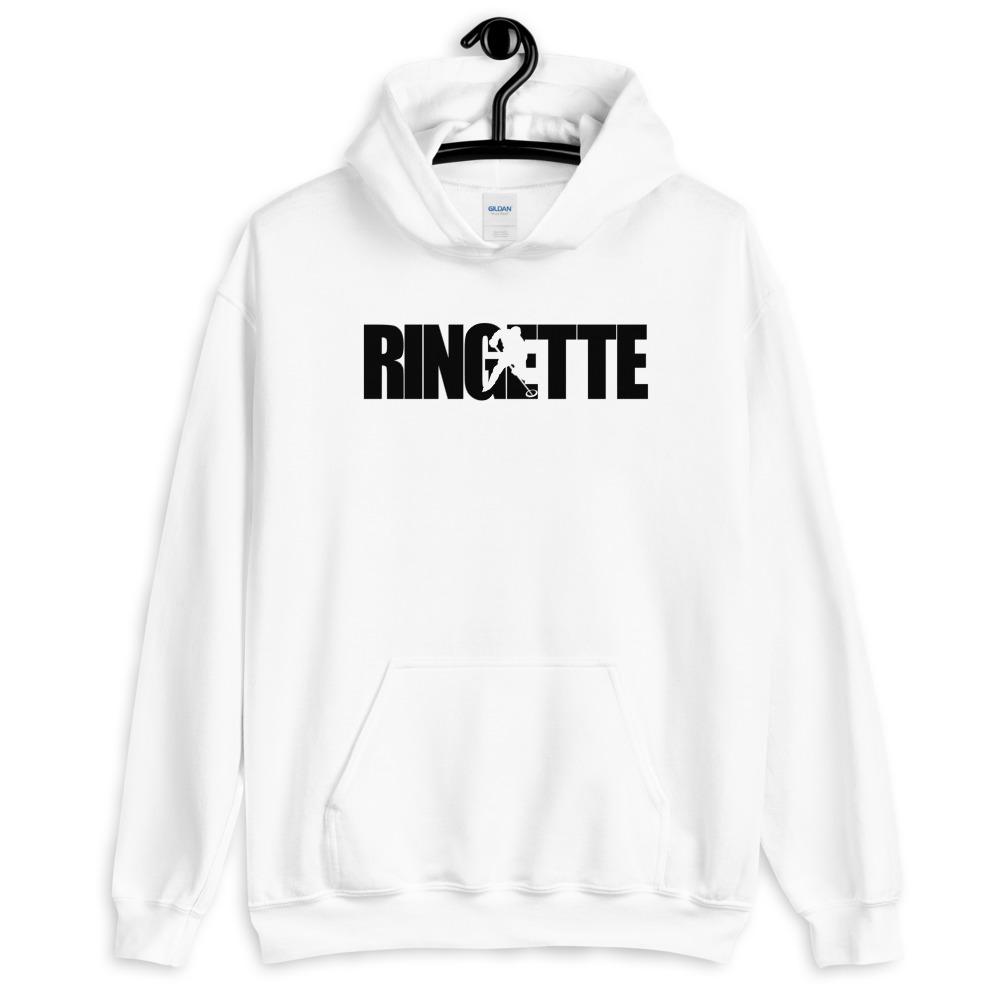 Ringette teksti huppari unisex - FourFan