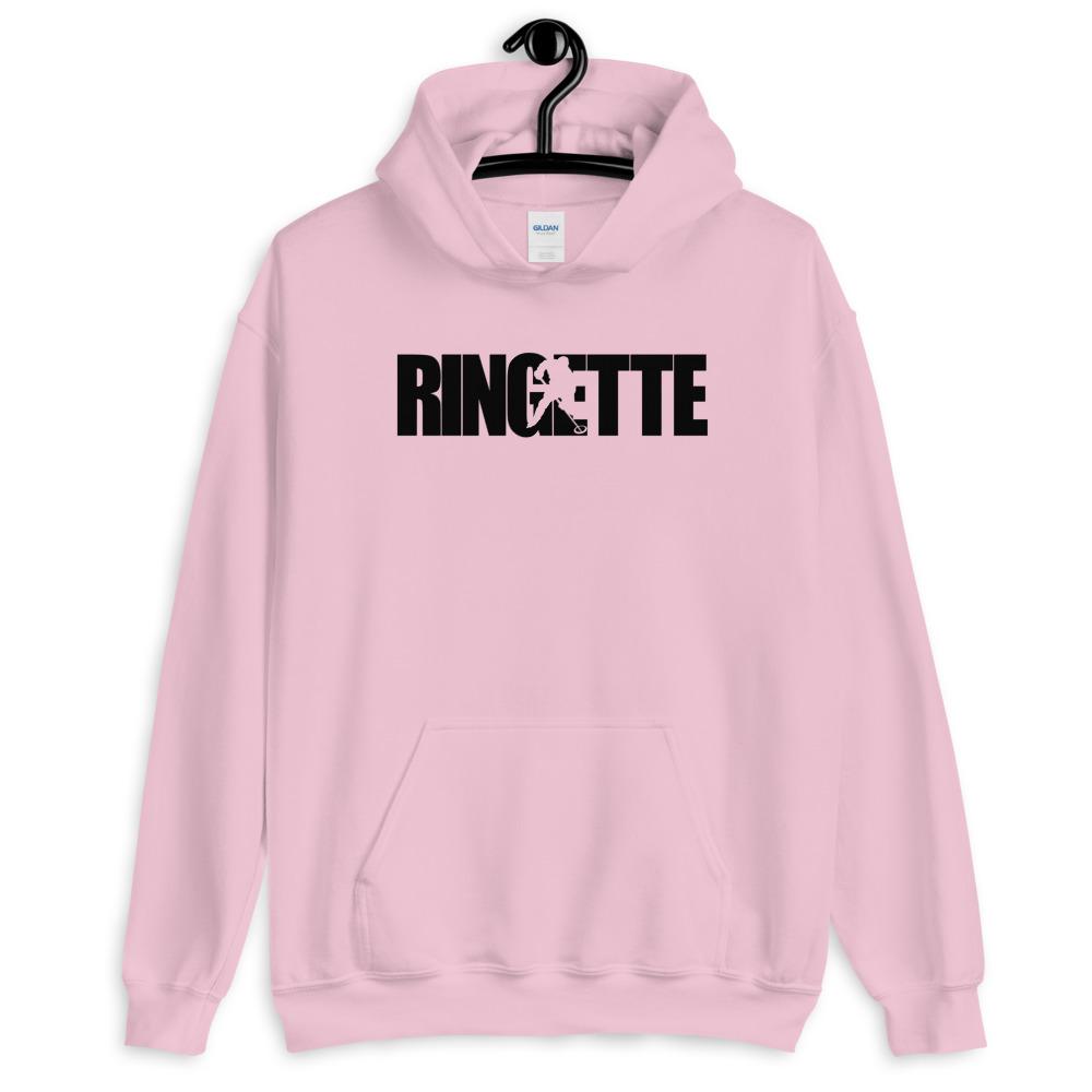 Ringette teksti huppari unisex - FourFan