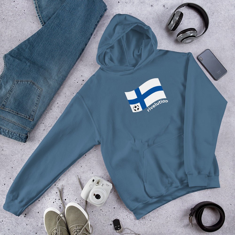 Rivelution EM-futis huppari unisex - FourFan