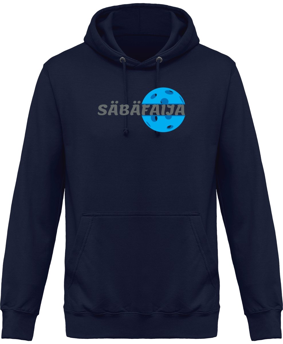 Säbäfaija huppari sininen pallo - FourFan