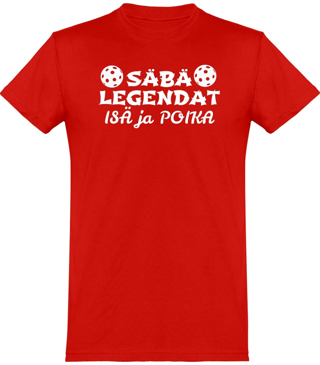 Säbälegendat isä ja poika t-paita - FourFan