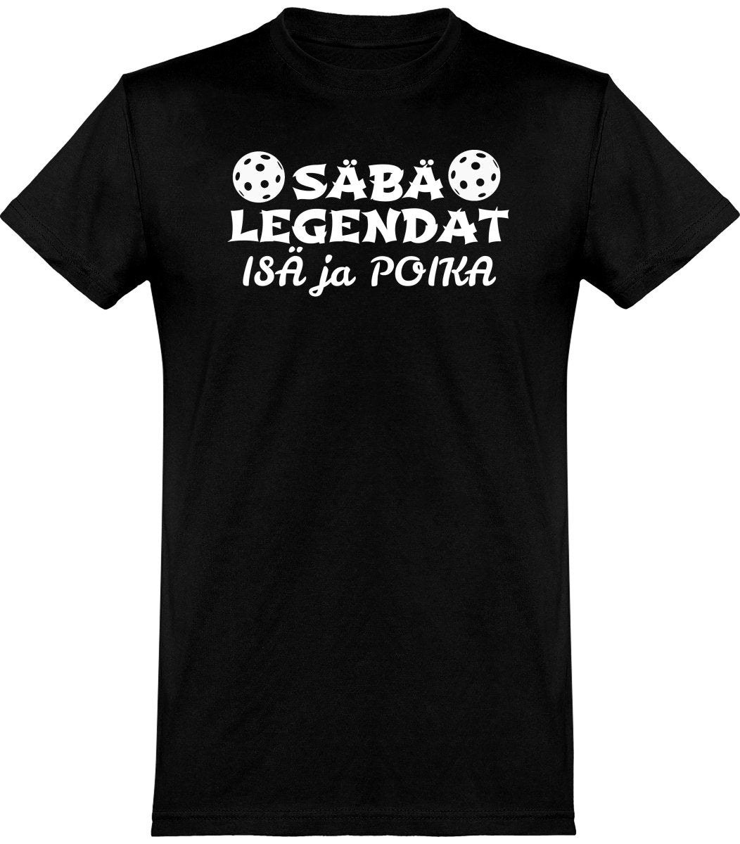 Säbälegendat isä ja poika t-paita - FourFan
