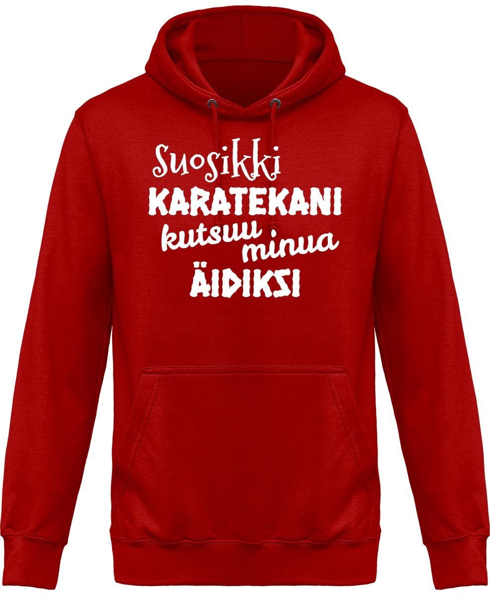 Suosikkikaratekani äidiksi huppari unisex - FourFan