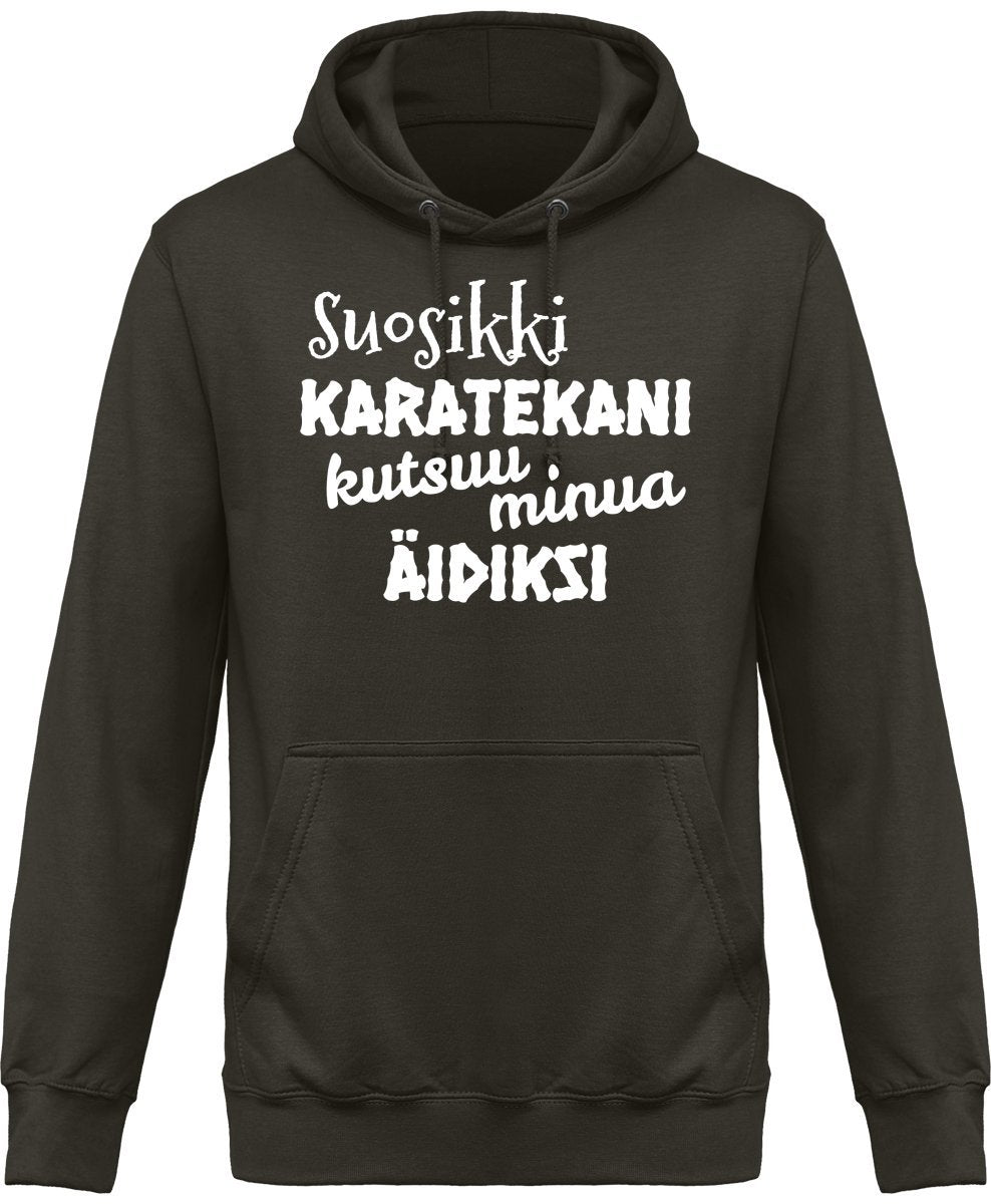 Suosikkikaratekani äidiksi huppari unisex - FourFan