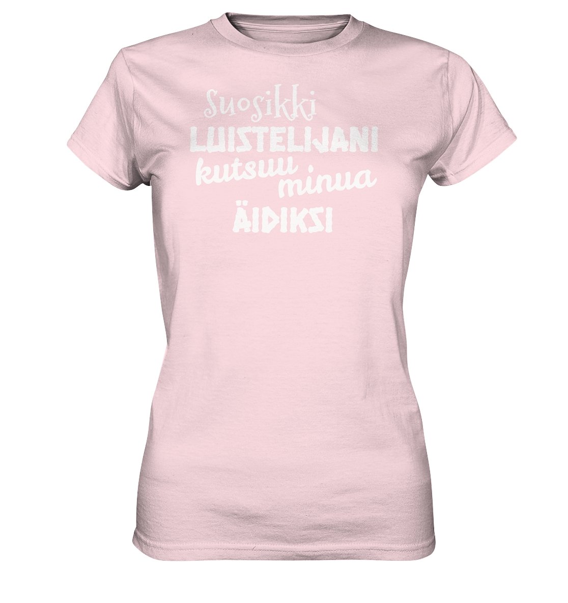 Suosikkiluistelijani äidiksi t-paita - Ladies Premium Shirt - FourFan