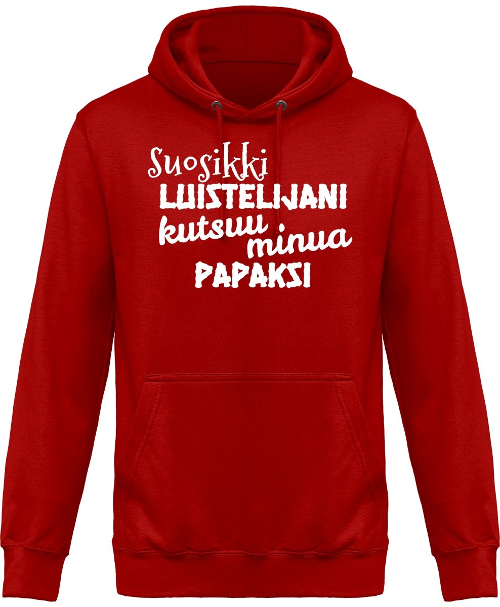 Suosikkiluistelijani kutsuu papaksi huppari - FourFan