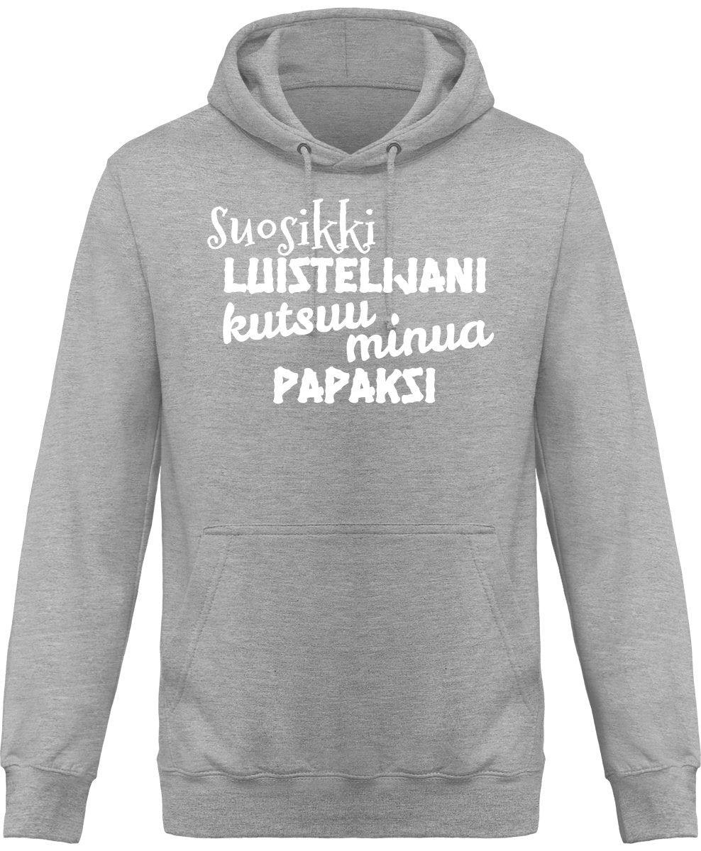 Suosikkiluistelijani kutsuu papaksi huppari - FourFan