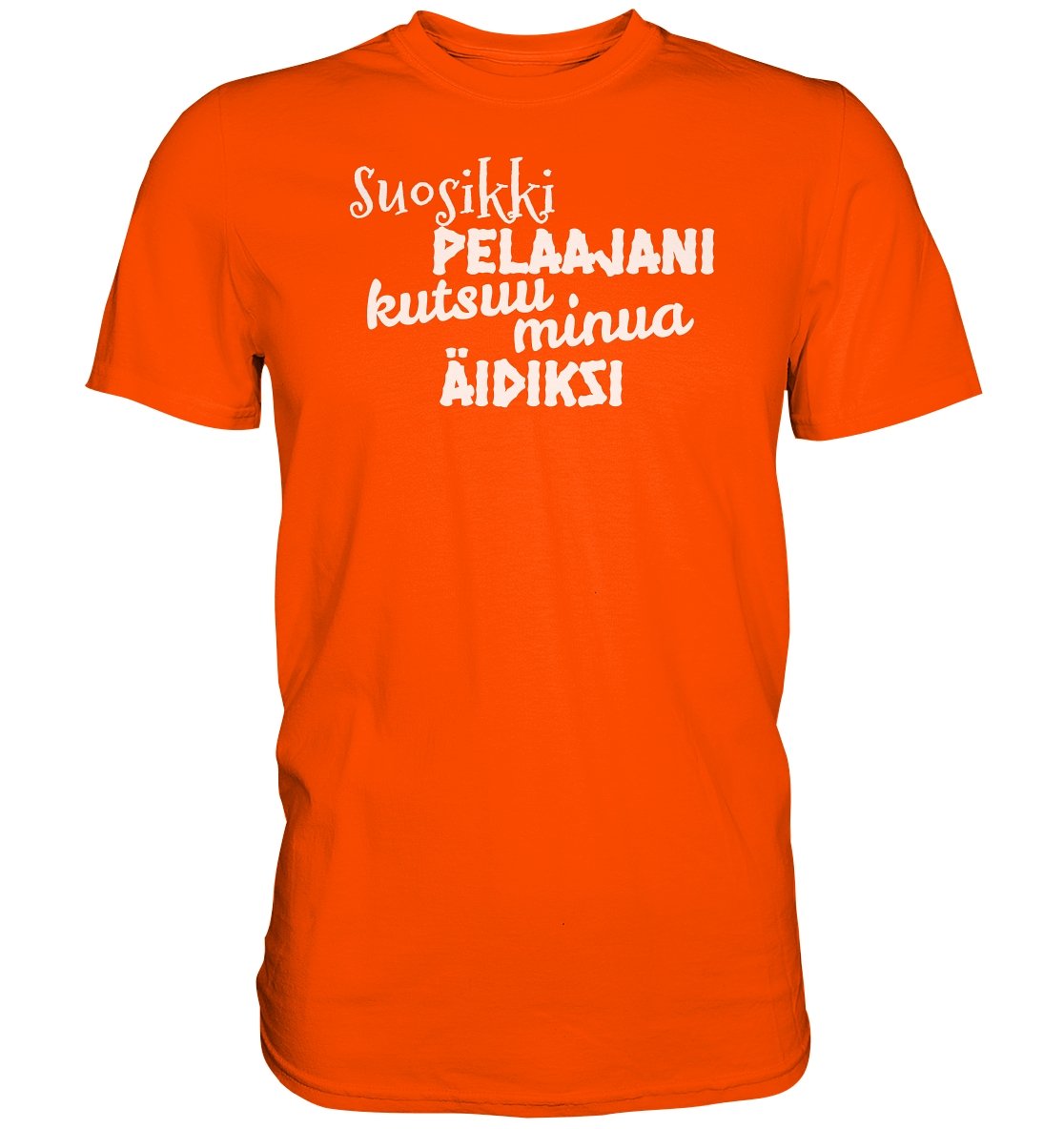 Suosikkipelaajani äidiksi perus t-paita - FourFan