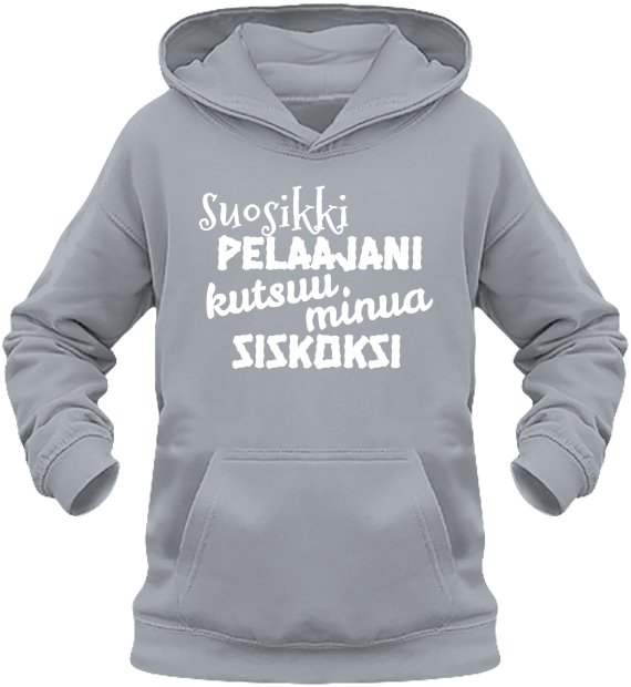 Suosikkipelaajani kutsuu siskoksi huppari - FourFan