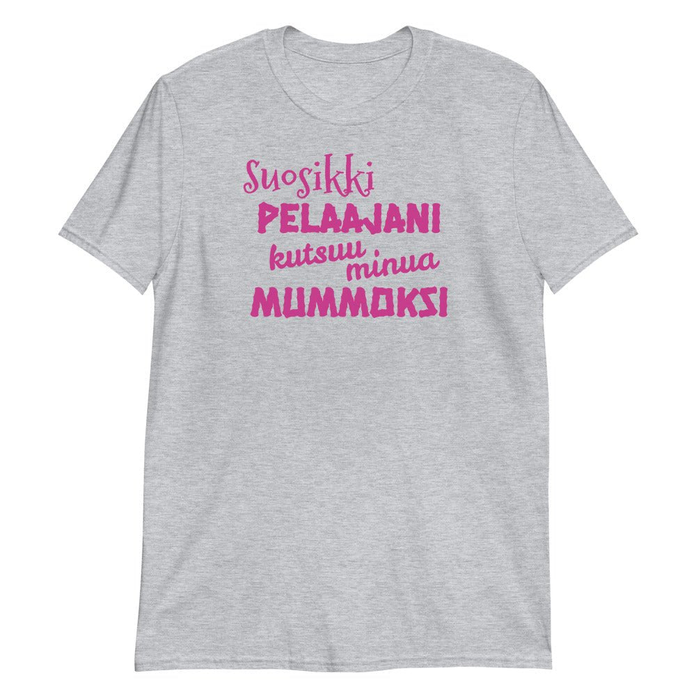 Suosikkipelaajani mummoksi t-paita - FourFan