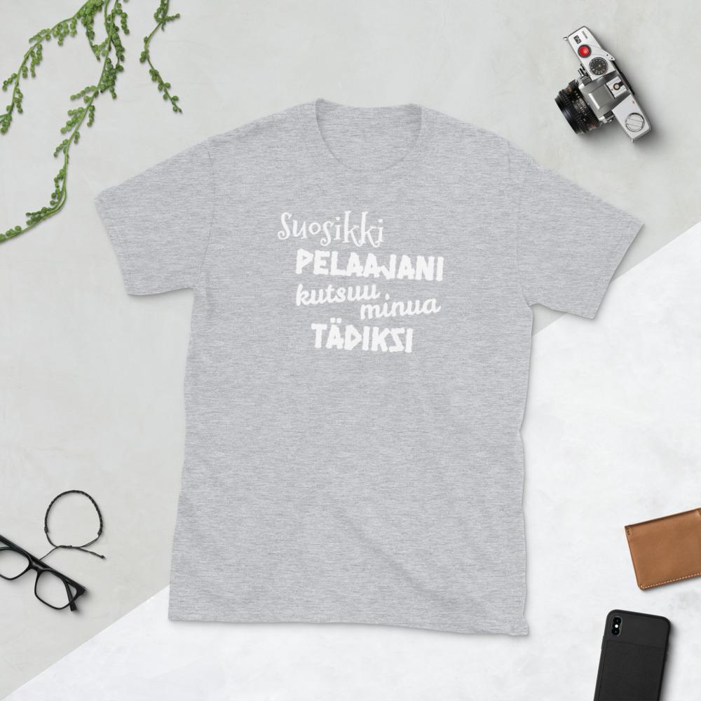 Suosikkipelaajani tädiksi t-paita unisex - FourFan