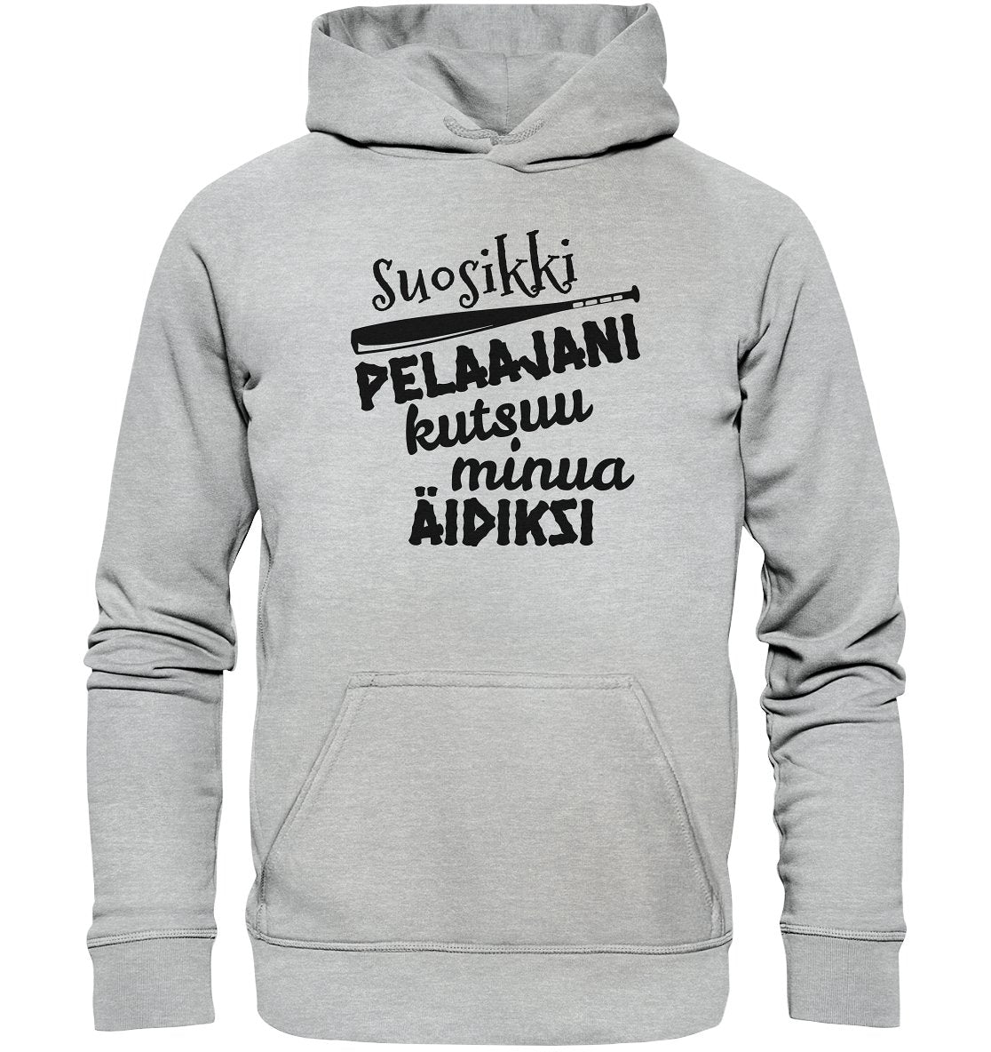 Suosikkipesispelaajani äidiksi huppari unisex - FourFan