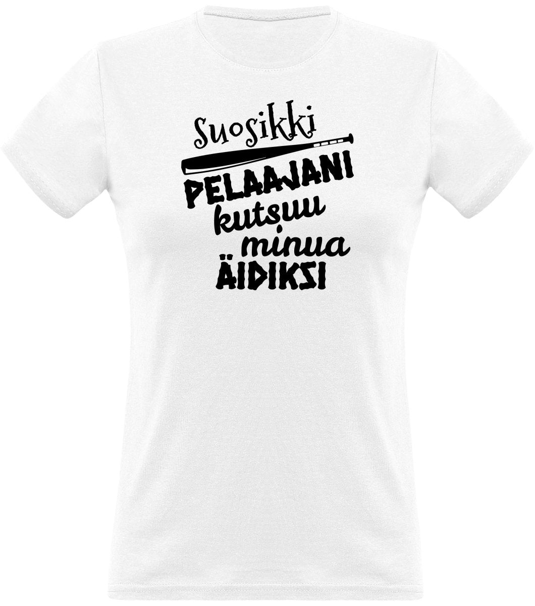 Suosikkipesispelaajani kutsuu äidiksi t-paita - FourFan