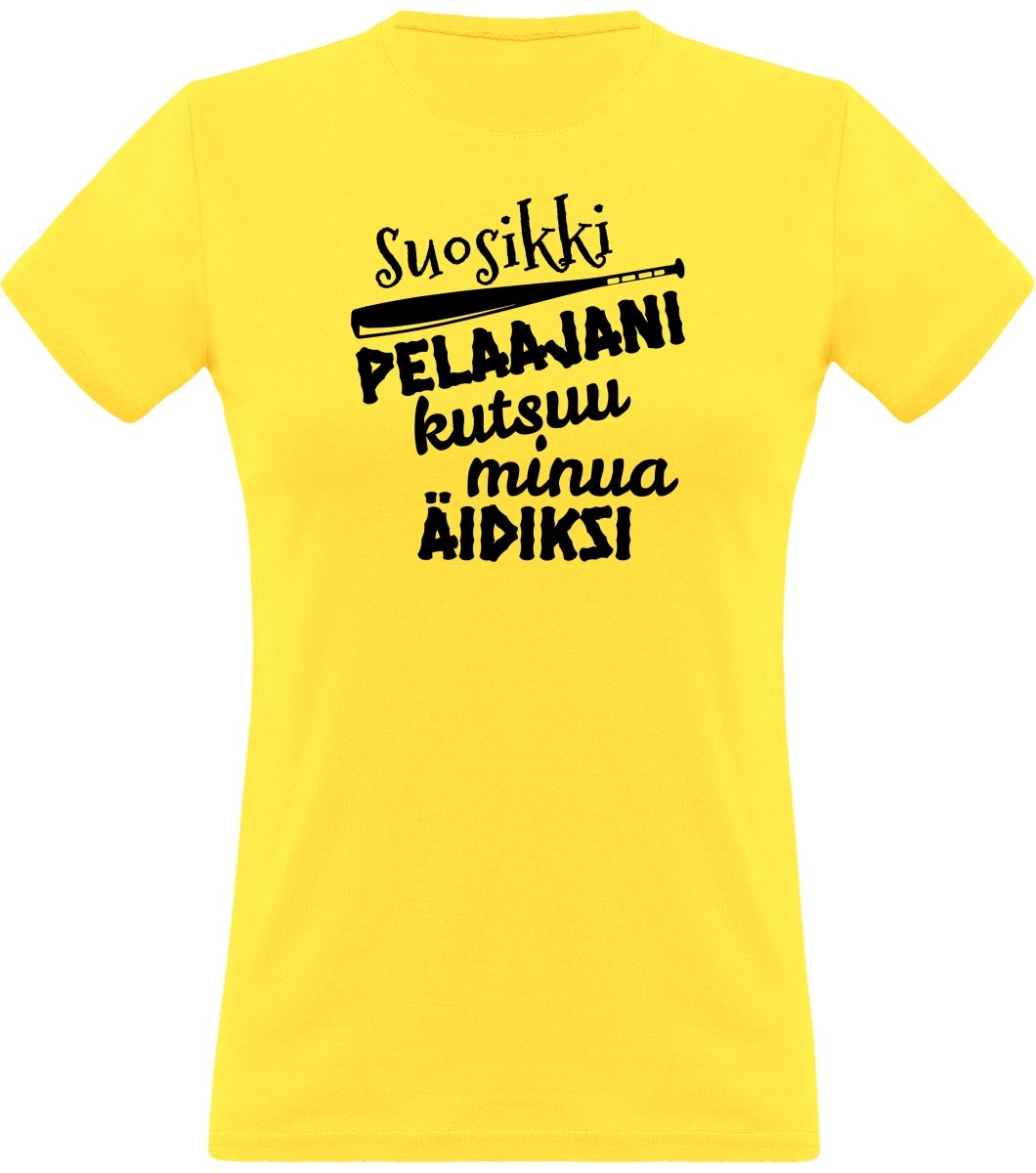 Suosikkipesispelaajani kutsuu äidiksi t-paita - FourFan