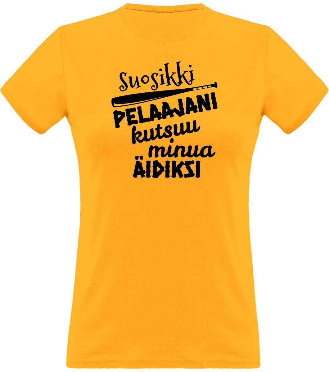 Suosikkipesispelaajani kutsuu äidiksi t-paita - FourFan