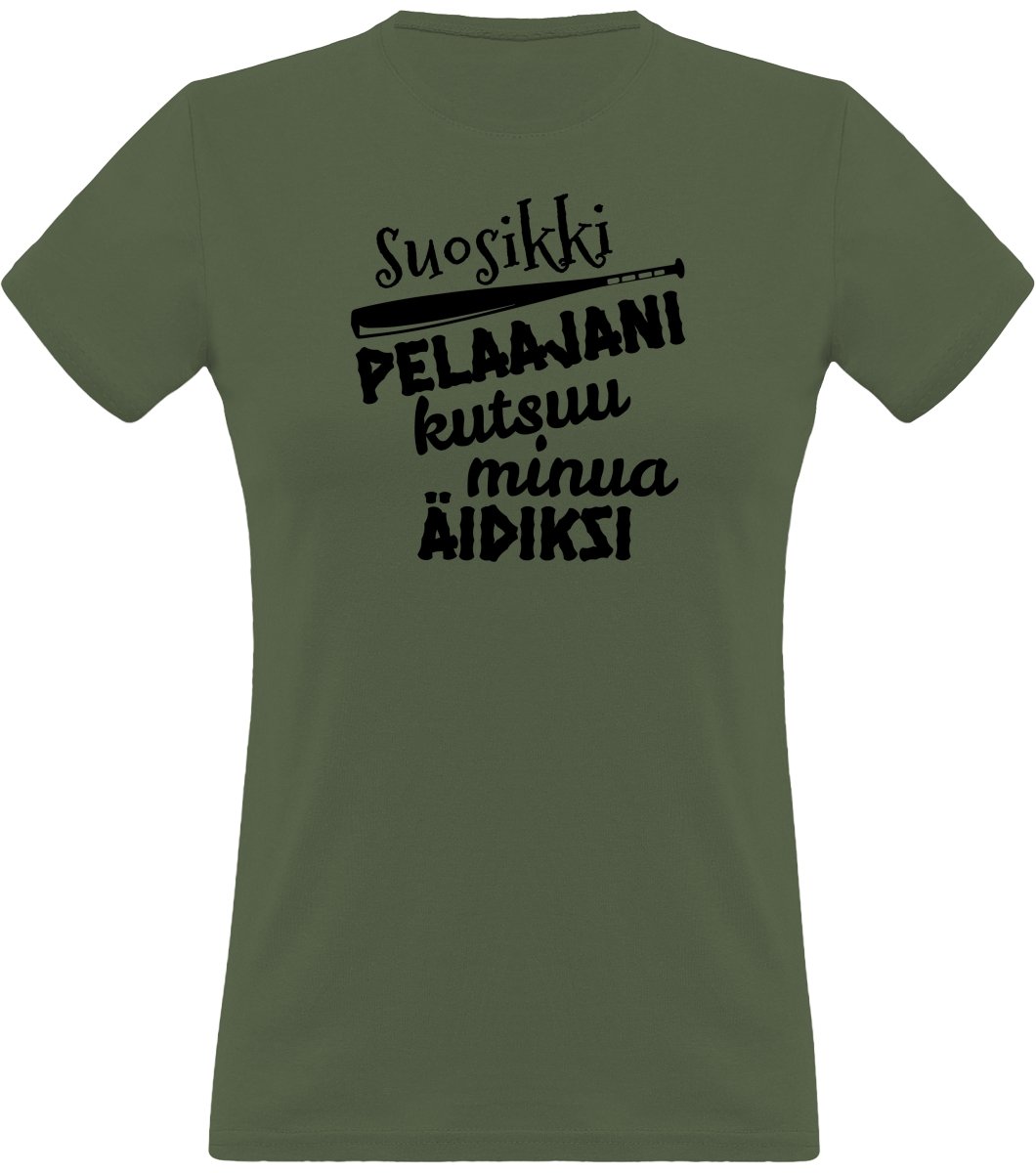 Suosikkipesispelaajani kutsuu äidiksi t-paita - FourFan