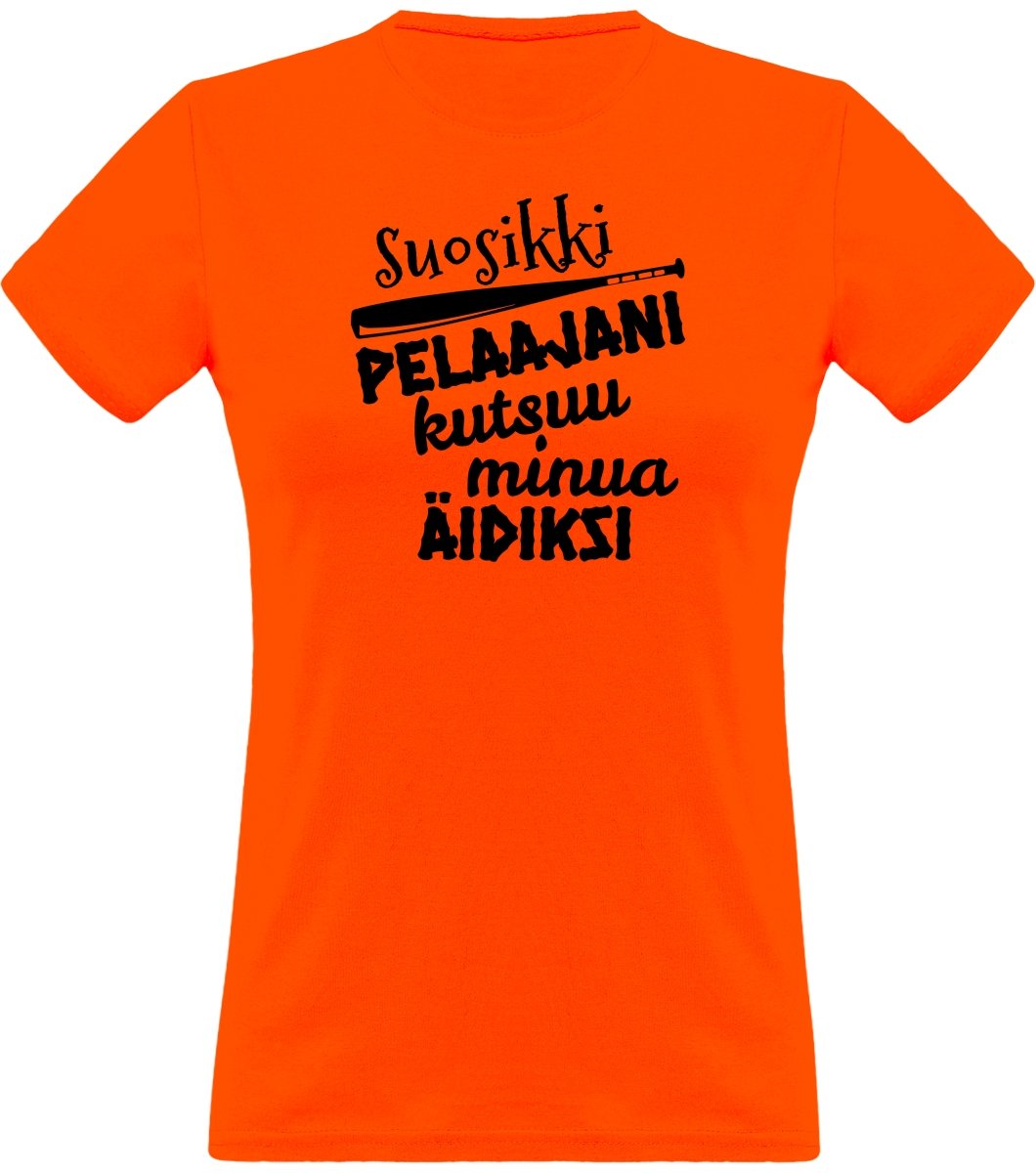Suosikkipesispelaajani kutsuu äidiksi t-paita - FourFan