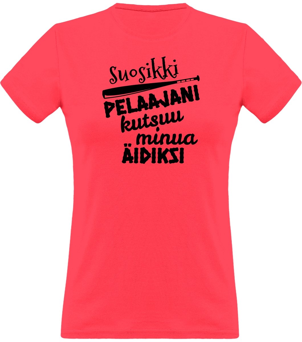 Suosikkipesispelaajani kutsuu äidiksi t-paita - FourFan