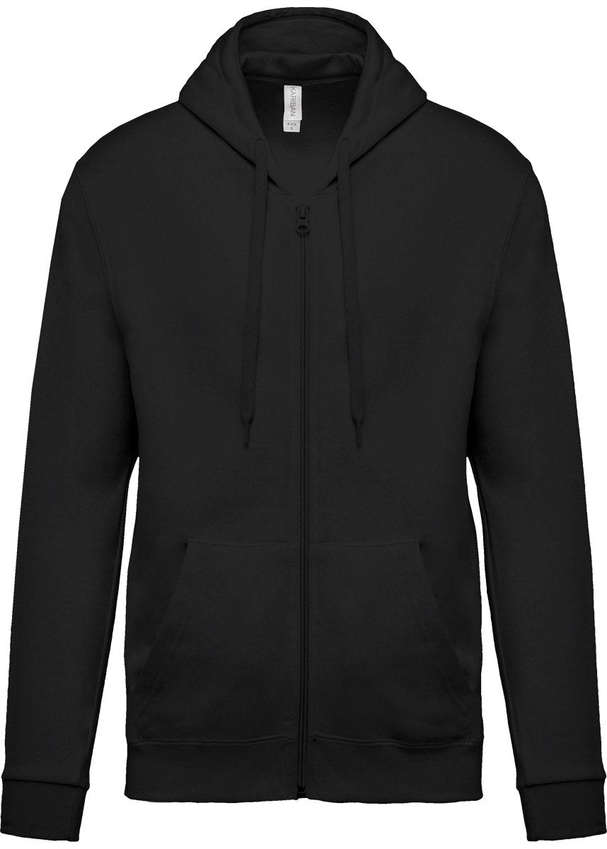 Suosikkiratsastajani äidiksi vetoketjullinen huppari unisex - FourFan