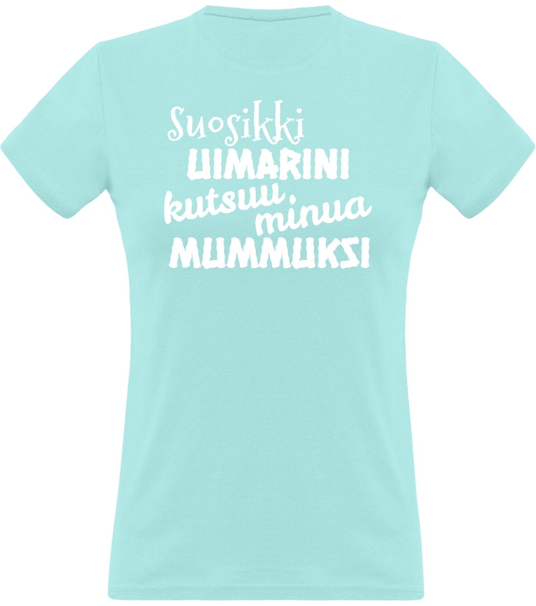 Suosikkiuimarini mummuksi klassinen t-paita - FourFan