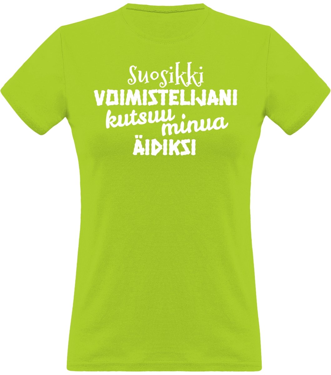 Suosikkivoimistelijani äidiksi klassinen naisten t-paita - FourFan