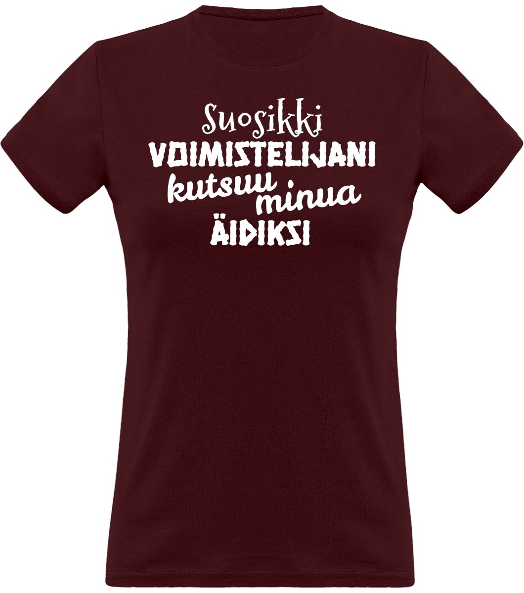 Suosikkivoimistelijani äidiksi klassinen naisten t-paita - FourFan