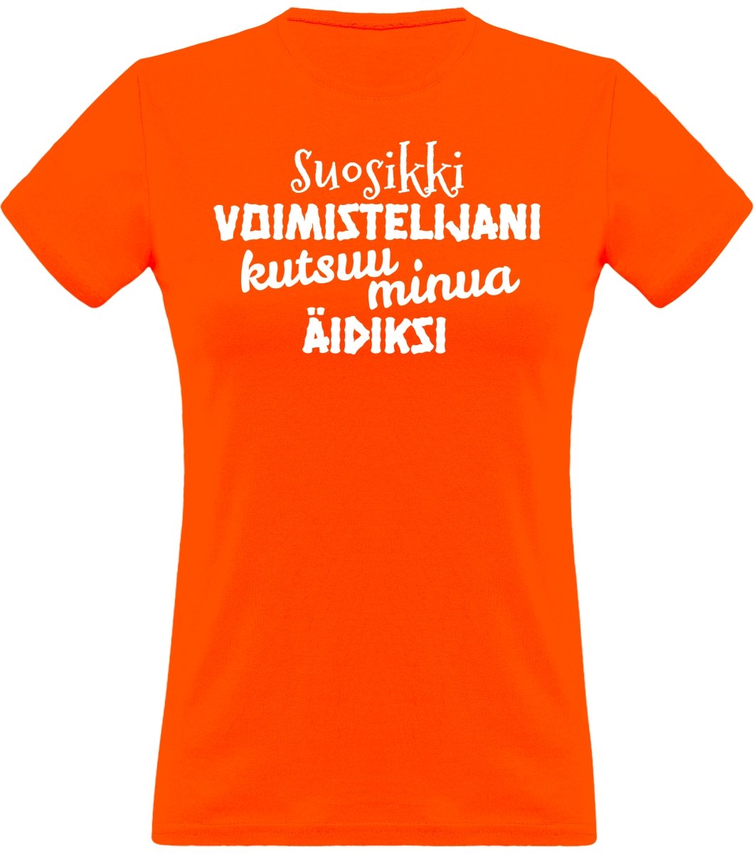 Suosikkivoimistelijani äidiksi klassinen naisten t-paita - FourFan