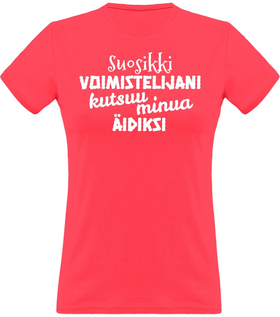 Suosikkivoimistelijani äidiksi klassinen naisten t-paita - FourFan