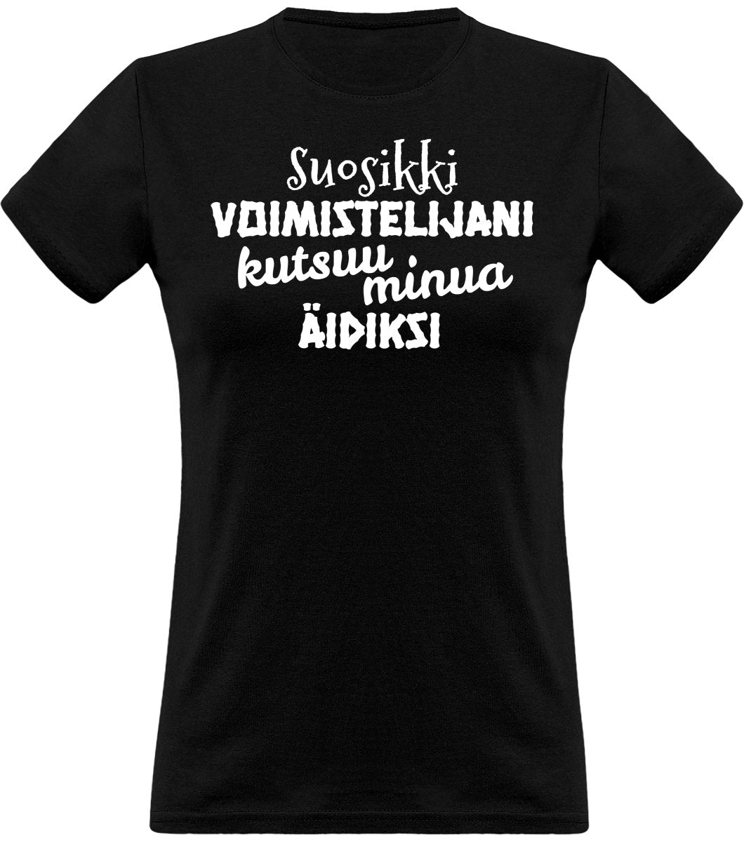 Suosikkivoimistelijani äidiksi klassinen naisten t-paita - FourFan