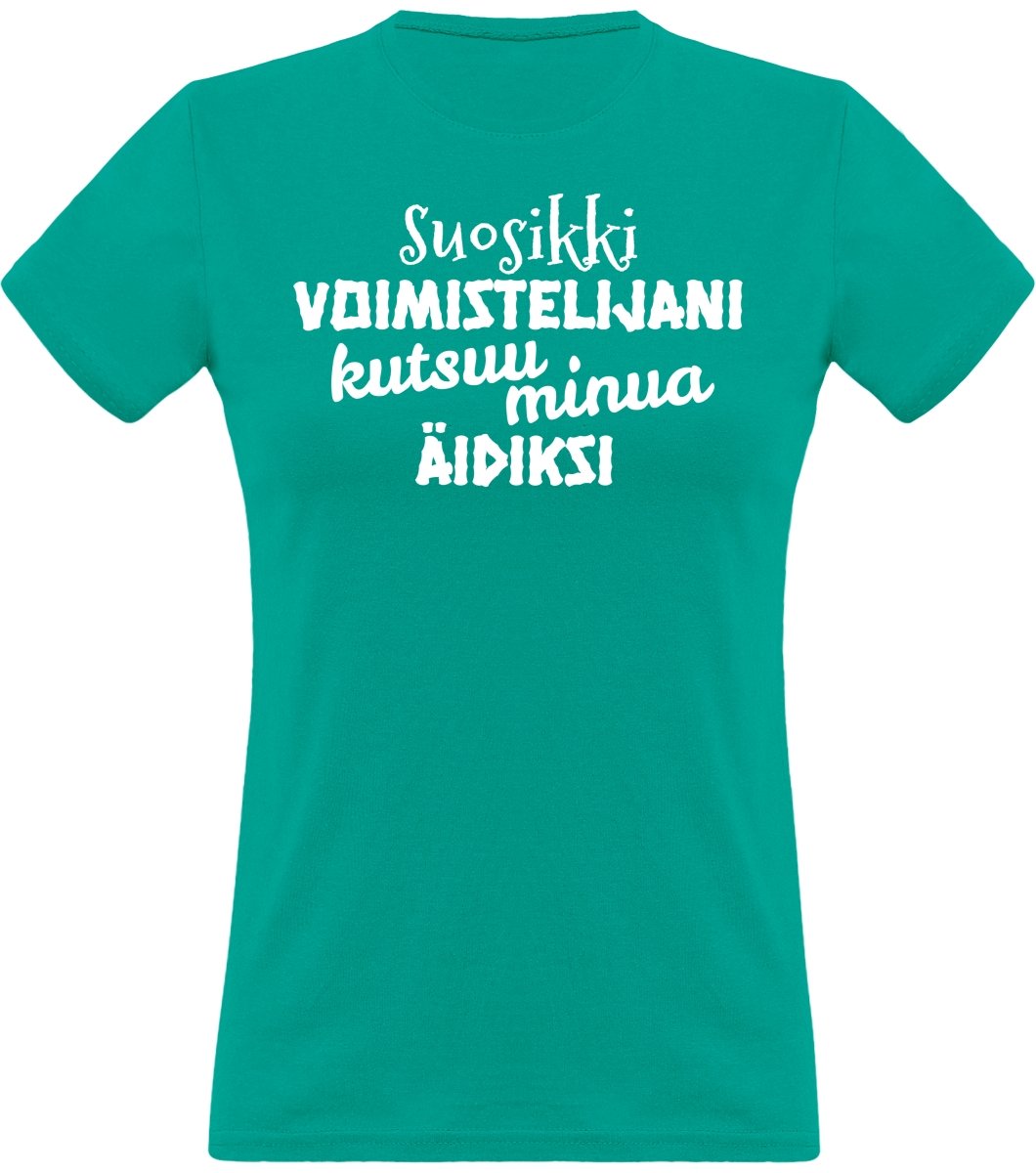 Suosikkivoimistelijani äidiksi klassinen naisten t-paita - FourFan