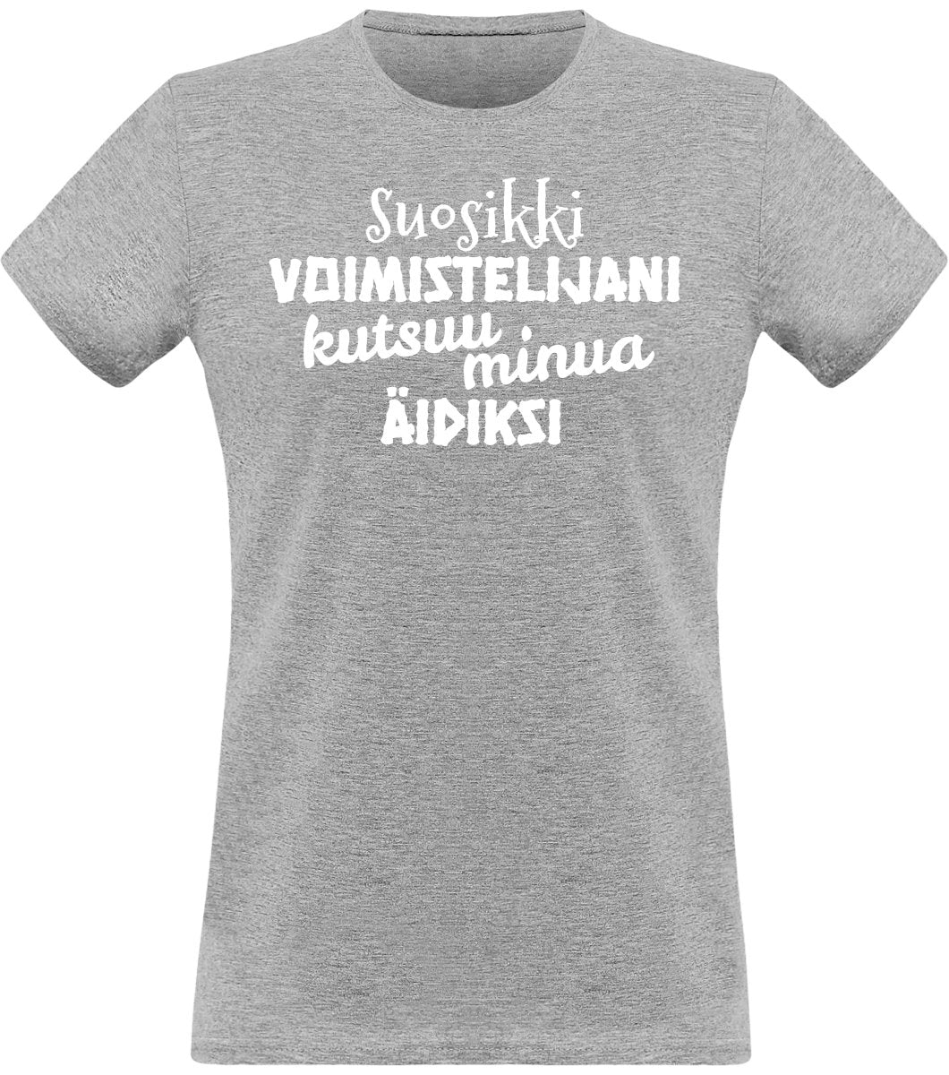 Suosikkivoimistelijani äidiksi klassinen naisten t-paita - FourFan