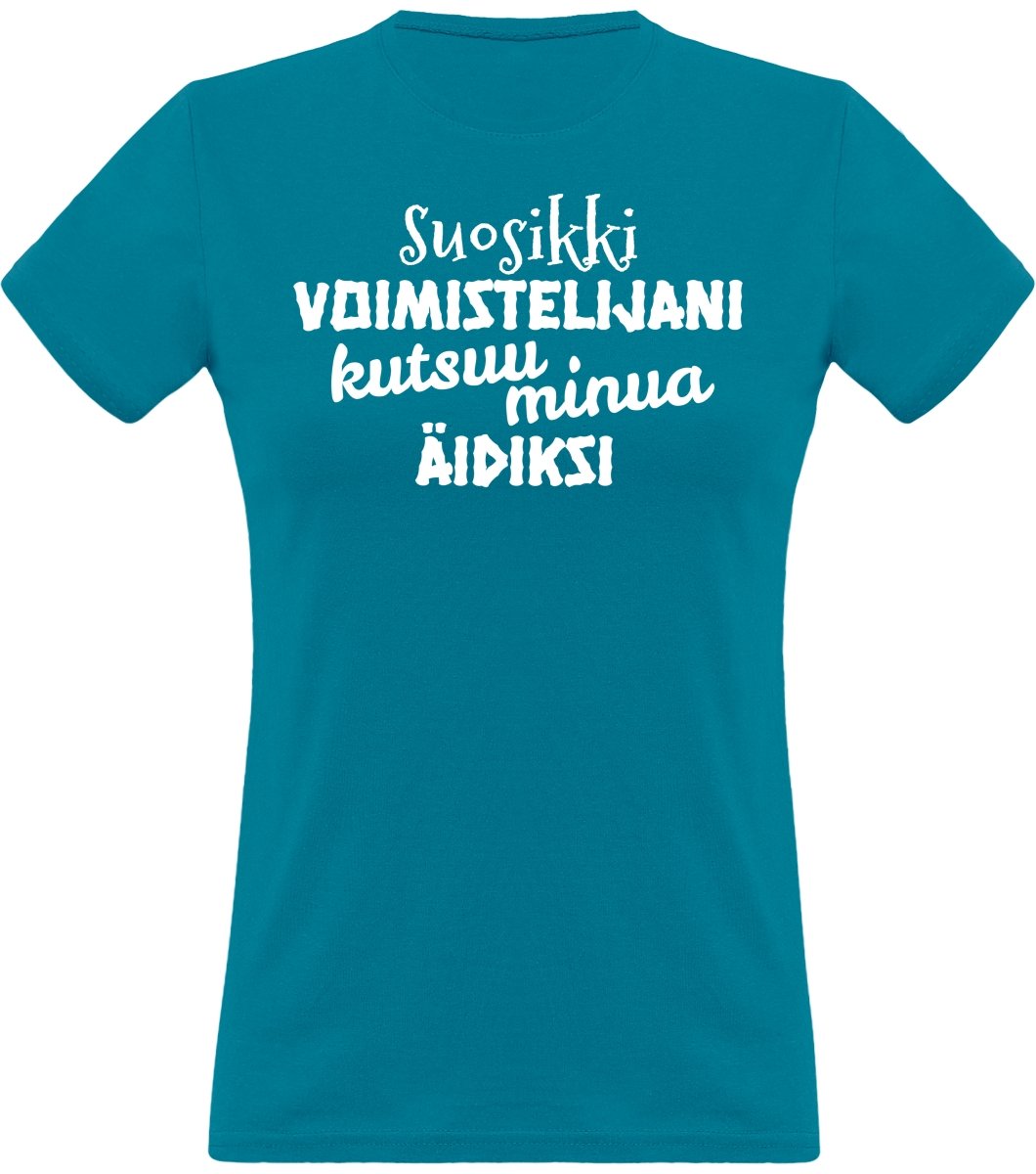 Suosikkivoimistelijani äidiksi klassinen naisten t-paita - FourFan