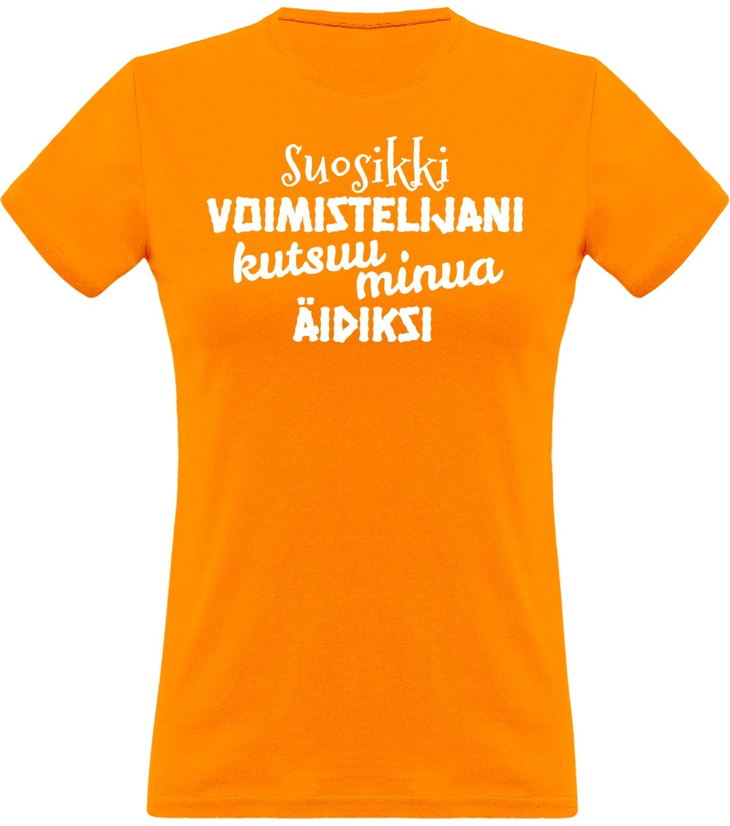 Suosikkivoimistelijani äidiksi klassinen naisten t-paita - FourFan