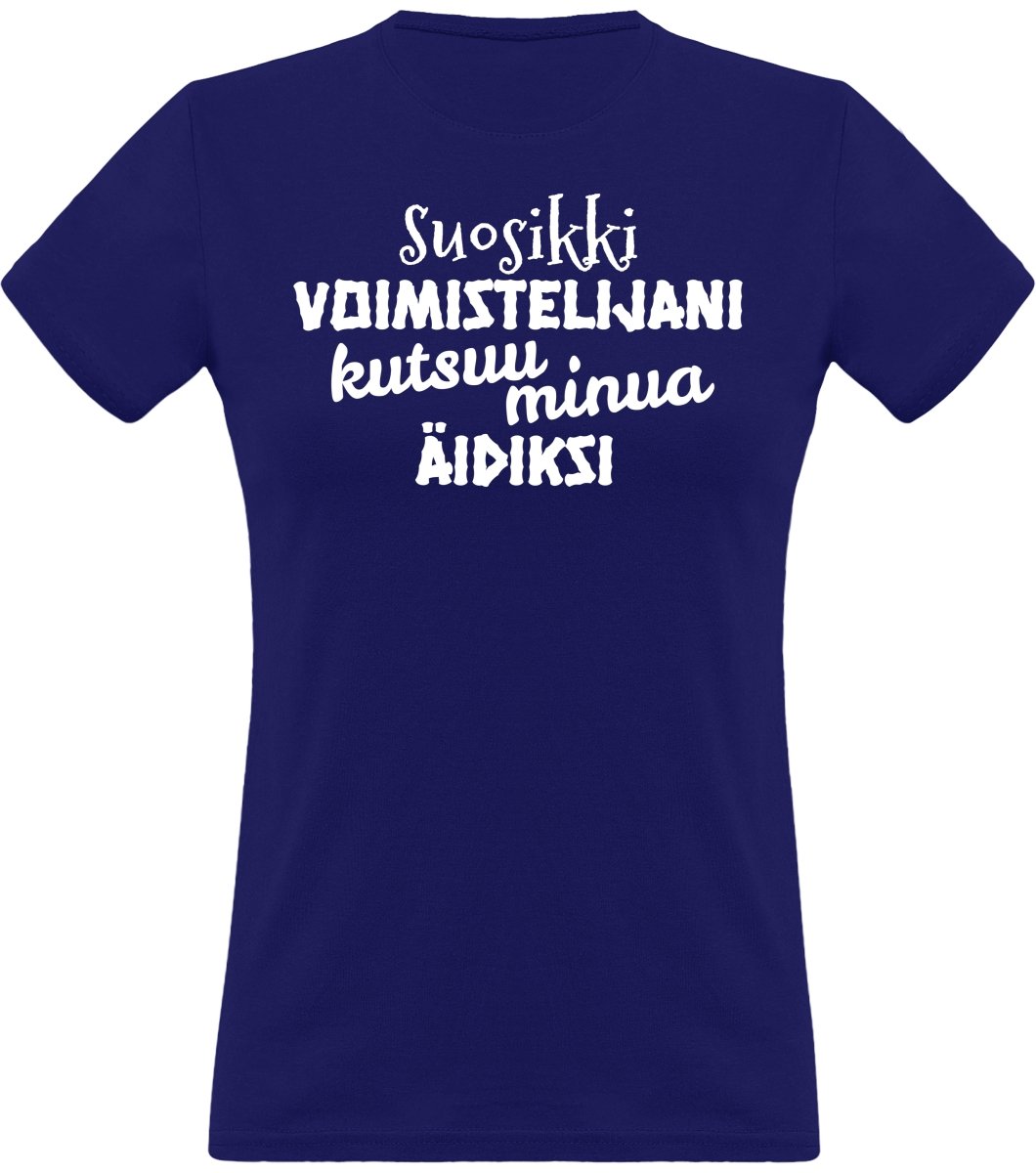 Suosikkivoimistelijani äidiksi klassinen naisten t-paita - FourFan