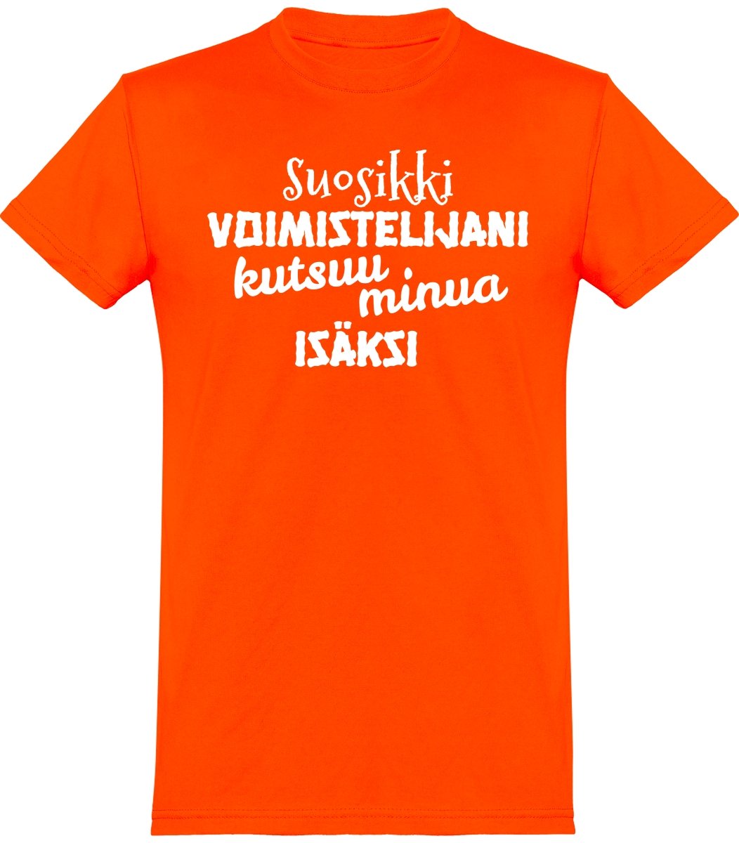Suosikkivoimistelijani kutsuu isäksi t-paita - FourFan