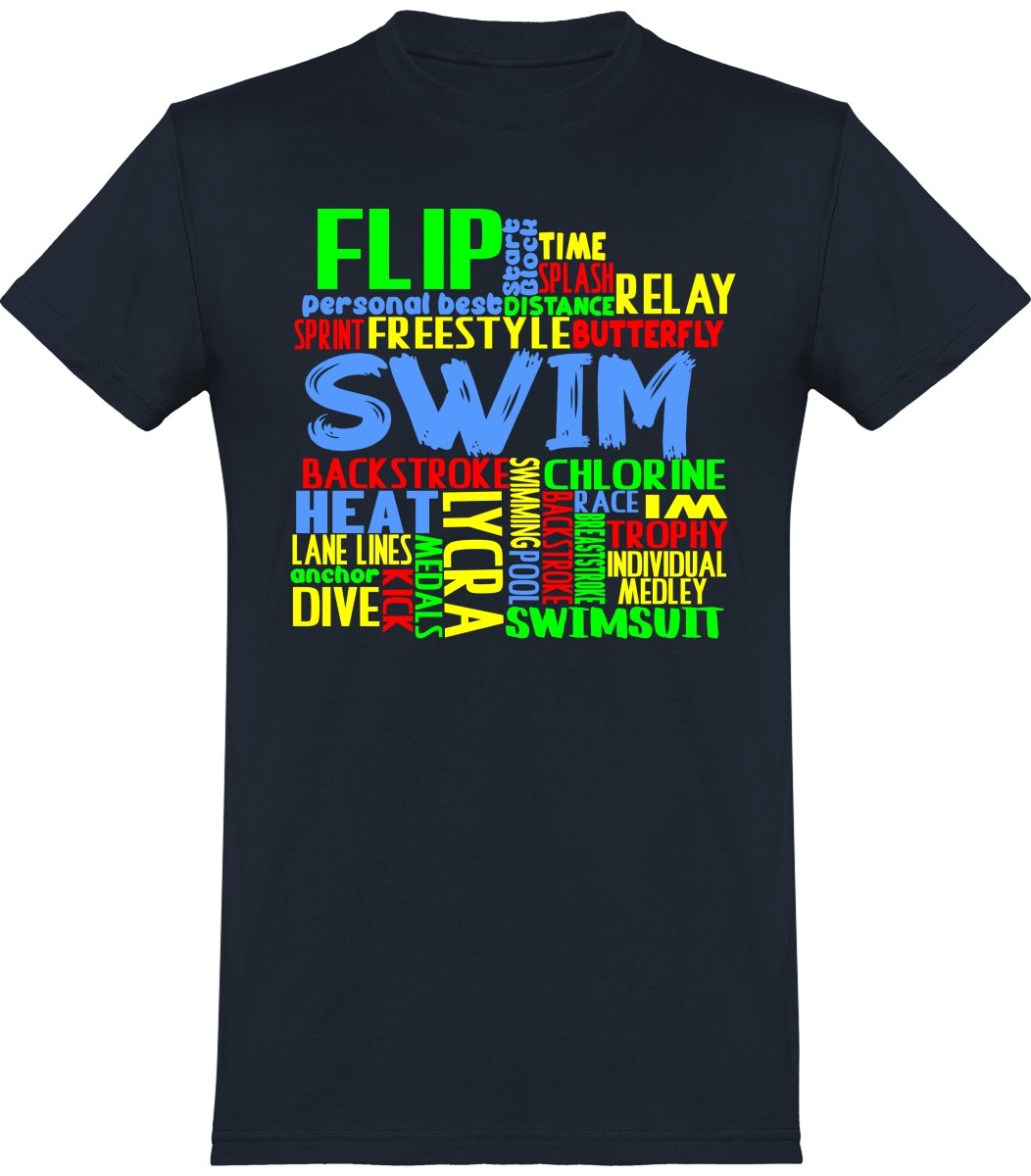 Swim t-paita unisex - FourFan