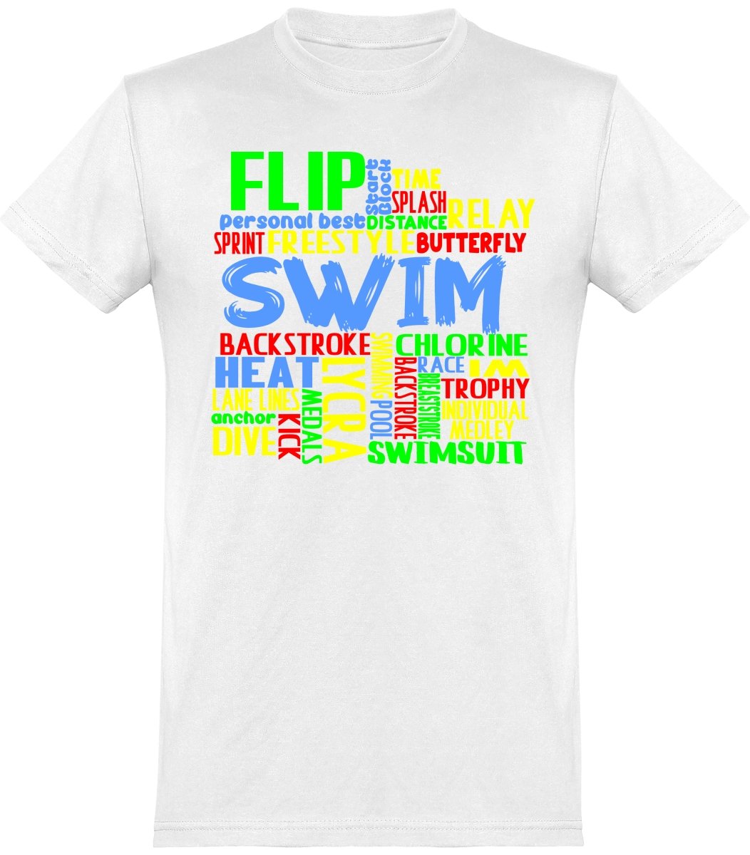 Swim t-paita unisex - FourFan