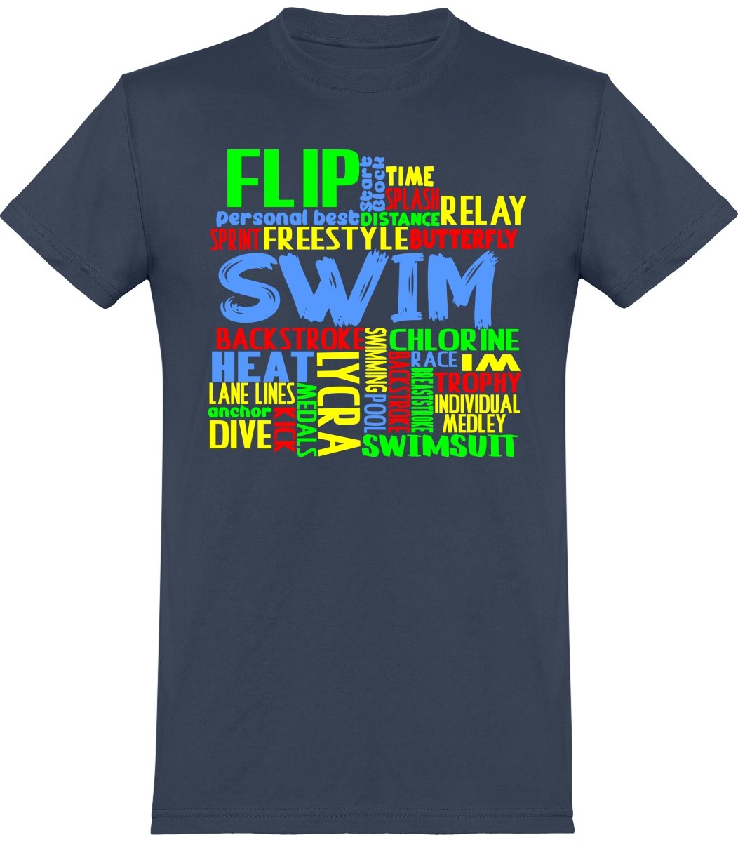 Swim t-paita unisex - FourFan