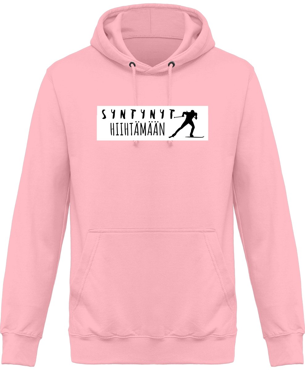 Syntynyt hiihtämään huppari unisex - FourFan