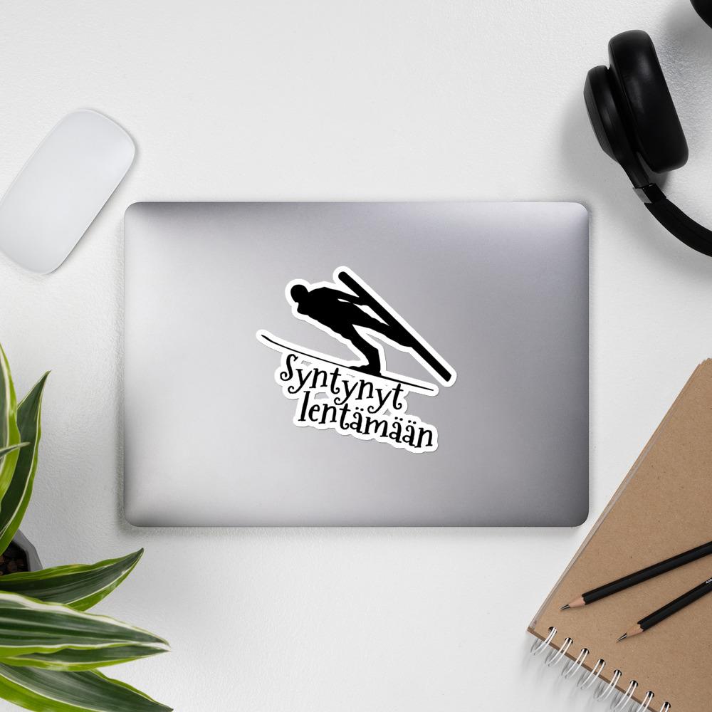 Syntynyt lentämään mäkihyppy tarra - FourFan