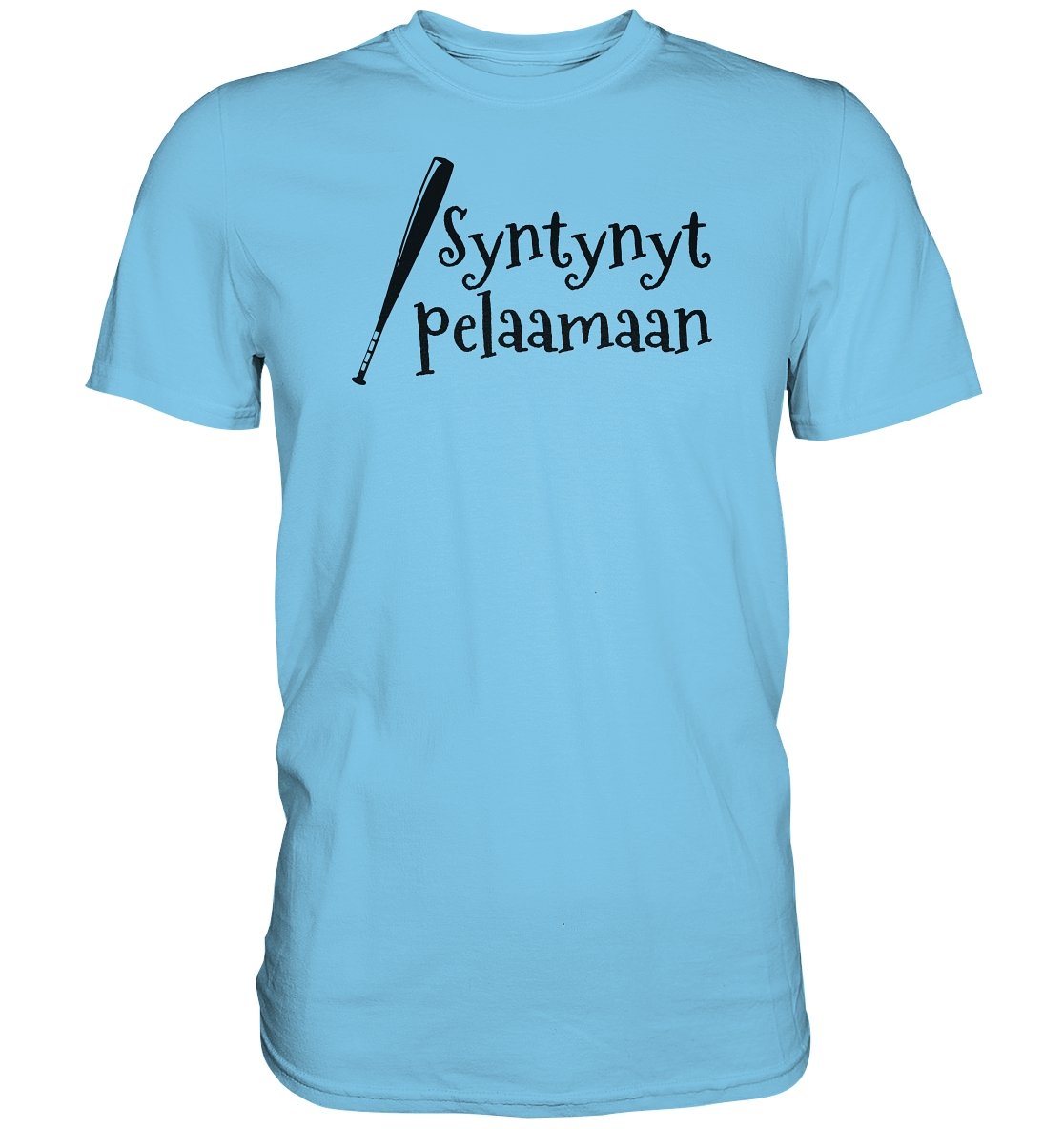 Syntynyt pelaaman pesis t-paita unisex - FourFan