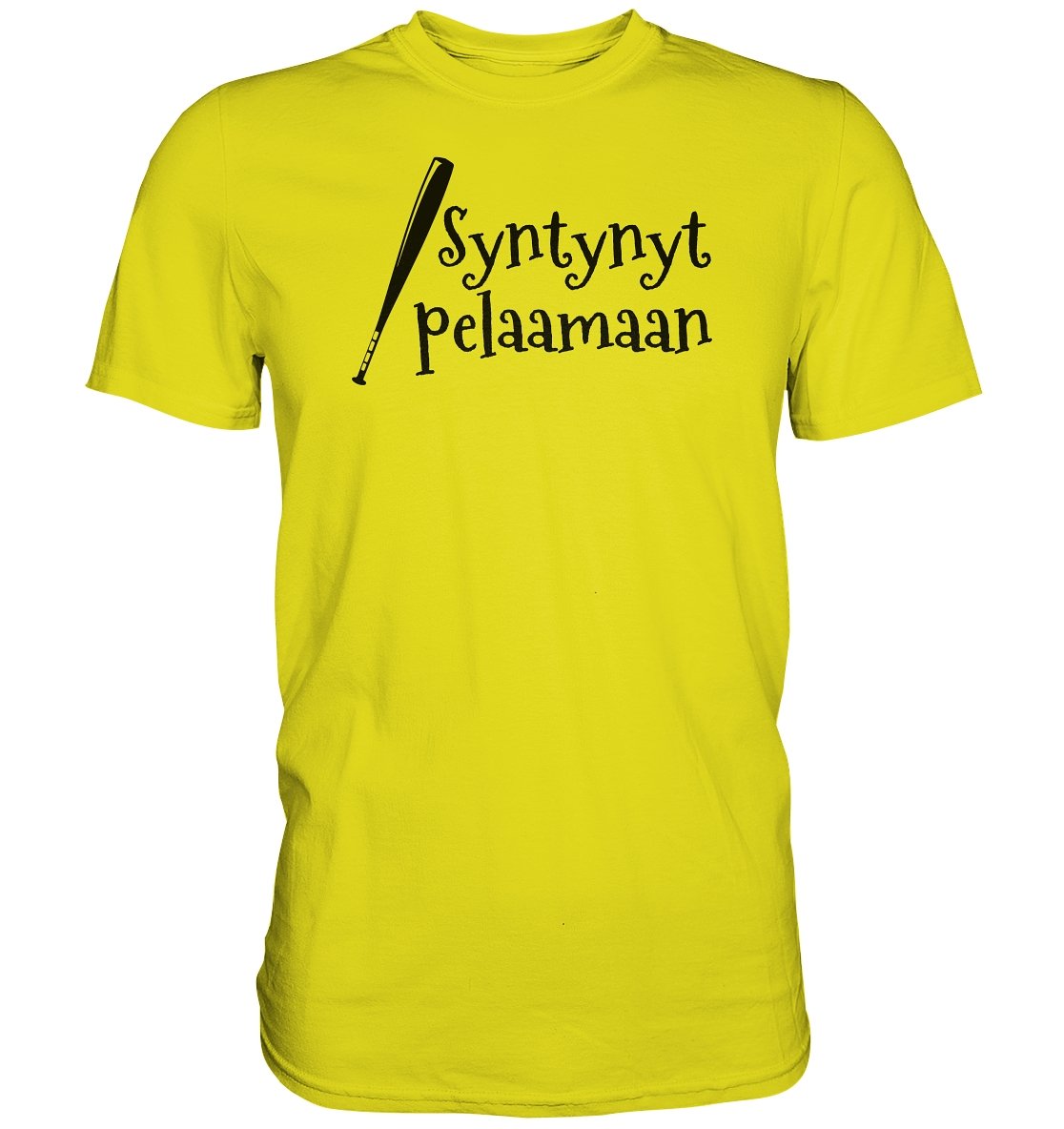 Syntynyt pelaaman pesis t-paita unisex - FourFan