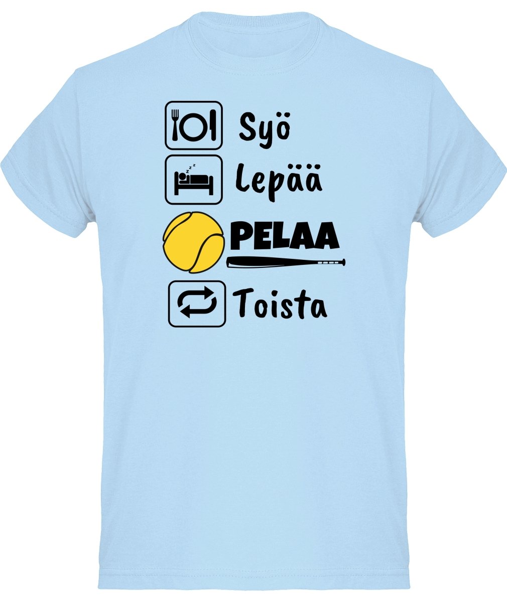 Syö, Lepää pesis t-paita - FourFan