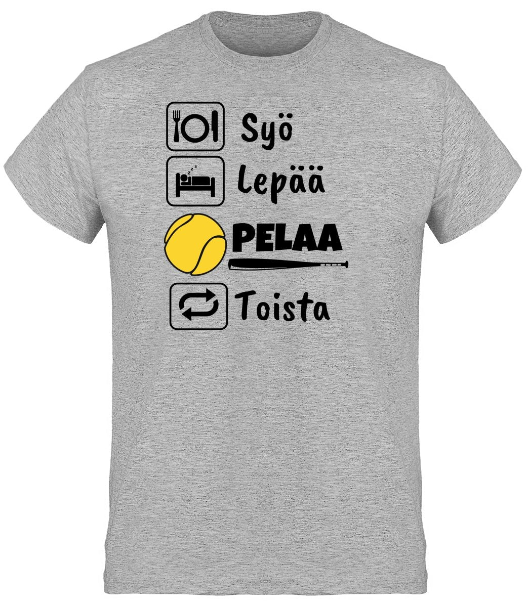 Syö, Lepää pesis t-paita - FourFan
