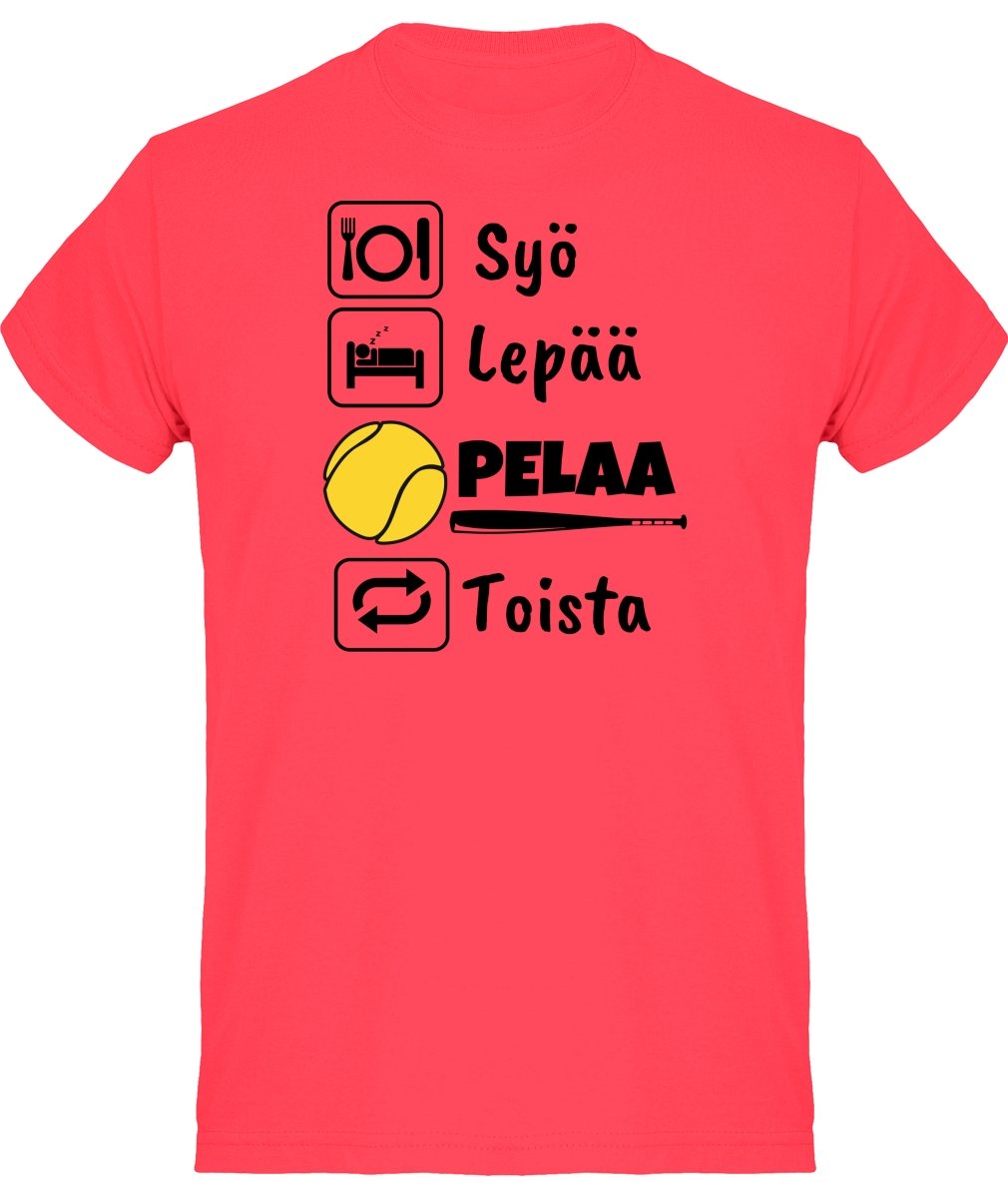 Syö, Lepää pesis t-paita - FourFan
