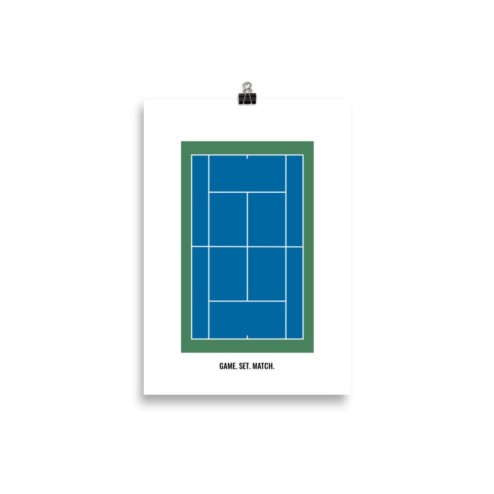 Tennis court US Open juliste - FourFan