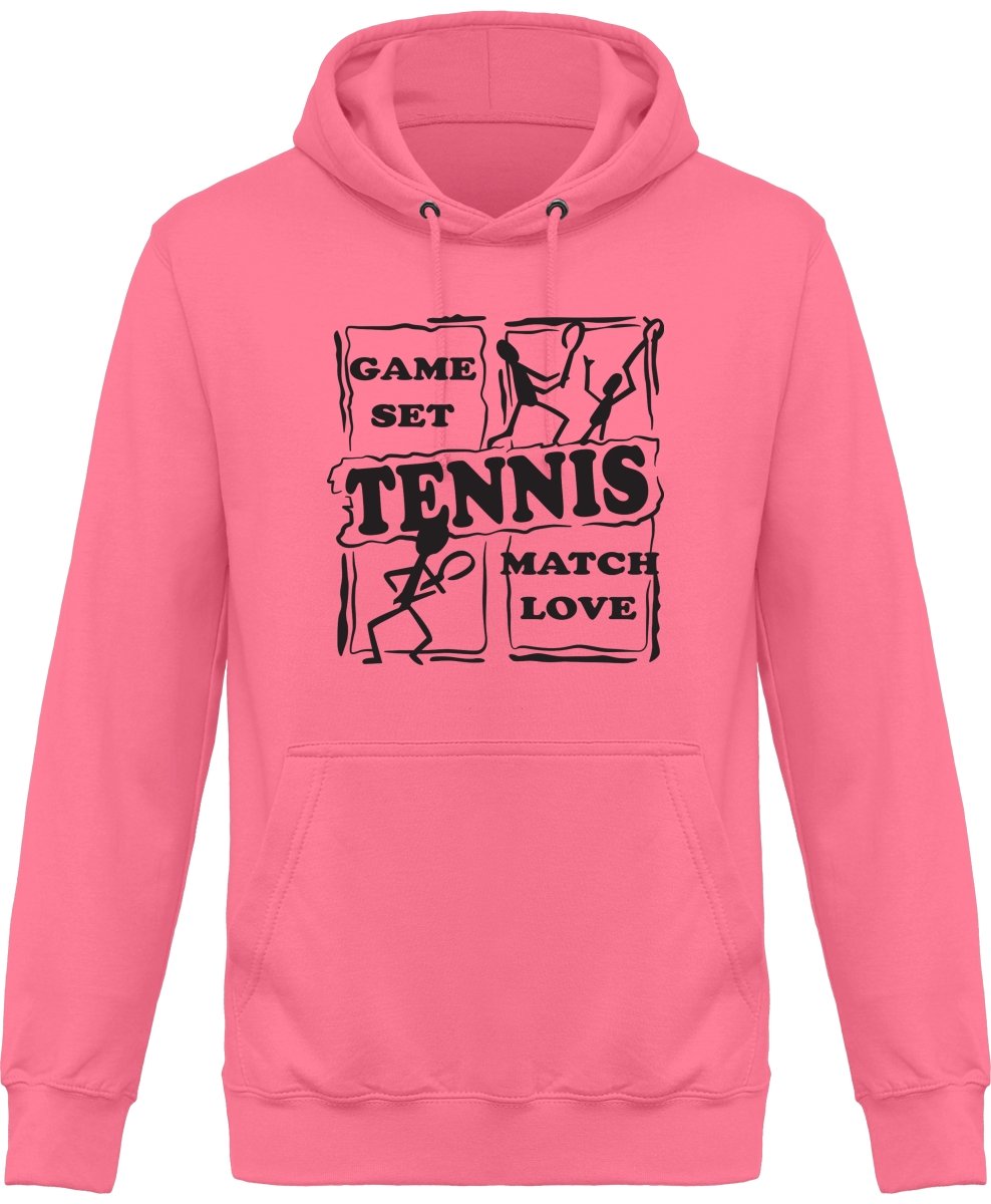 Tennis Game Set Match Love huppari unisex - FourFan