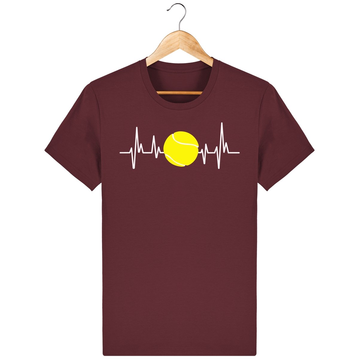 Tennis sydän sykkii t-paita unisex malli - FourFan