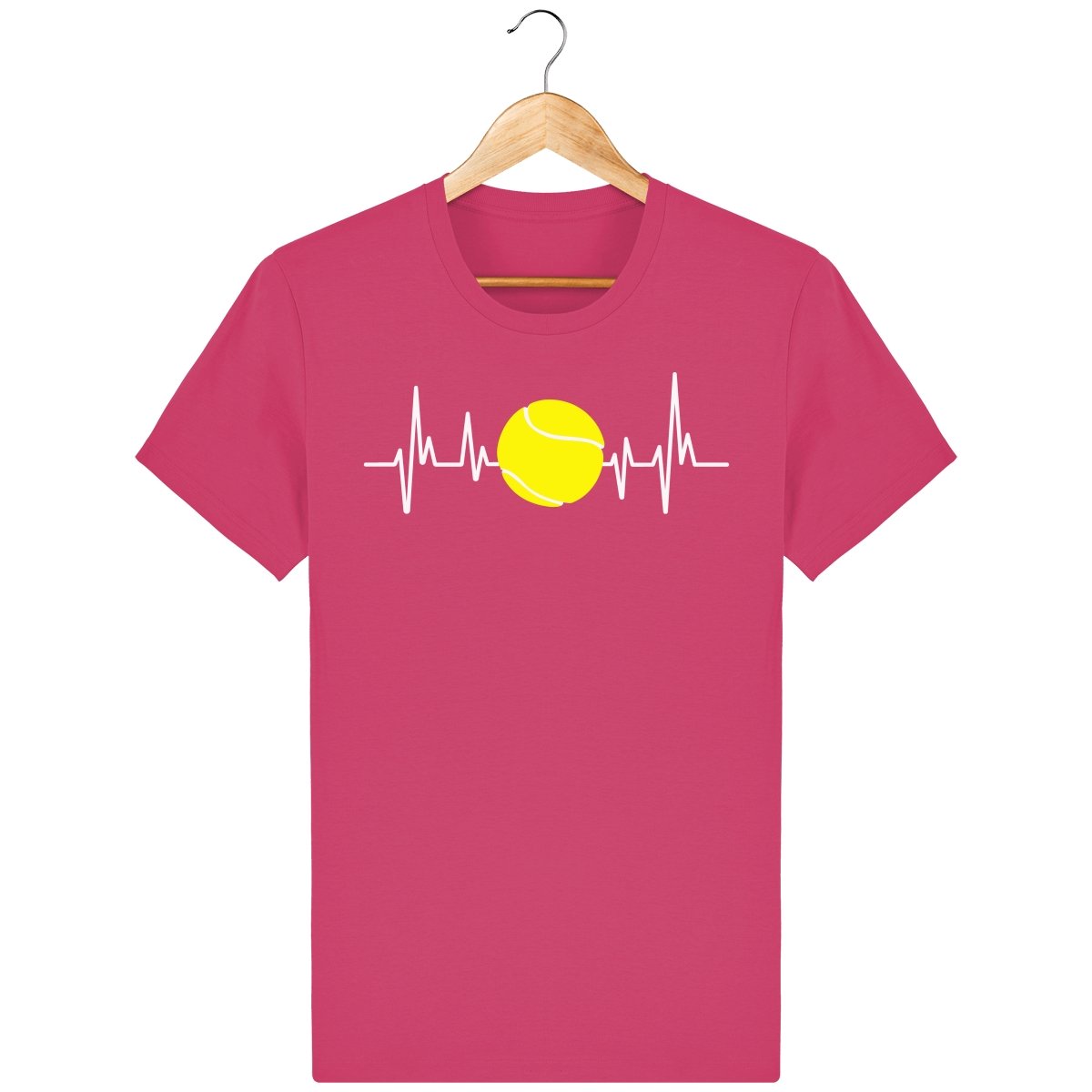 Tennis sydän sykkii t-paita unisex malli - FourFan